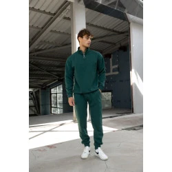 Tamsiai žalias vyriškas komplektas Gerol