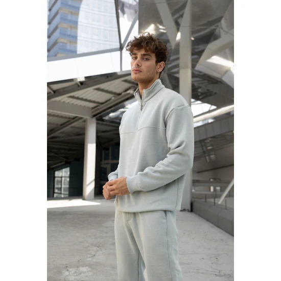 Pilkos spalvos vyriškas komplektas Gerol PK3022 Premium