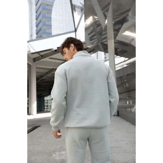 Pilkos spalvos vyriškas komplektas Gerol PK3022 Premium