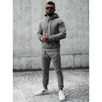 Tamsiai pilkas sportinis kostiumas vyrams Ronal