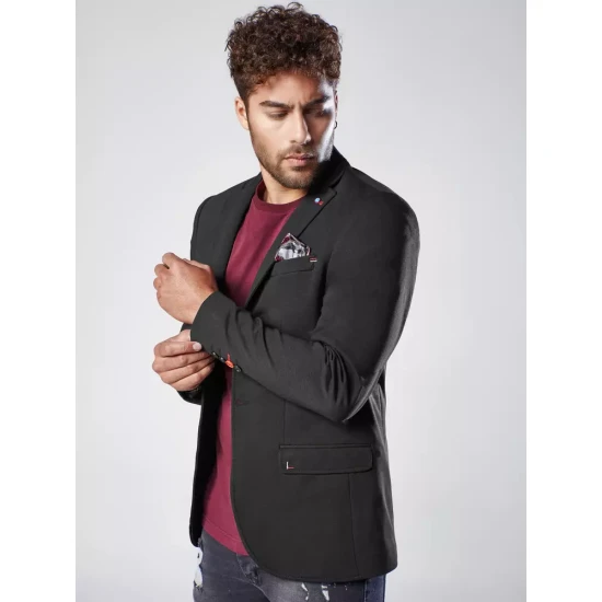 Vyriškas juodas švarkas Cooper MX0541