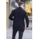 Juodos spalvos vyriškas megztinis Roget PK5996 Premium