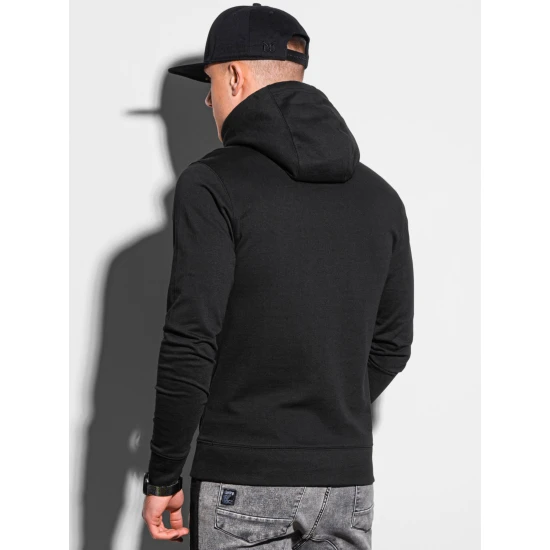 Juodos spalvos džemperis su gobtuvu Vytis B1154 Premium