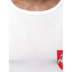 Valge meeste T-särk Herb