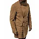 Akcija  Stilingas rudas rudeninis vyriškas paltas Nova JB/1048Z