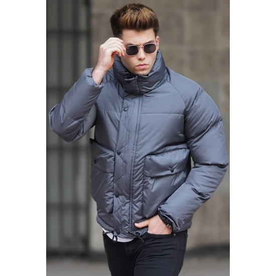 Pilka vyriška striukė Otan PK5131 Premium