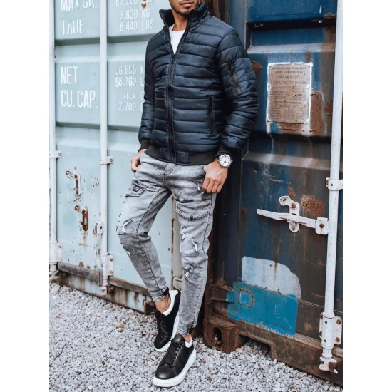 Vyriška tamsiai mėlynos spalvos striukė Tiful Rudeninės / Pavasarinės