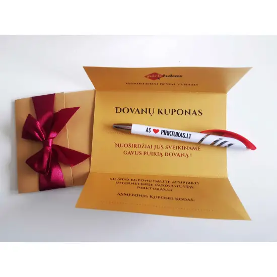 50€ Dovanų kuponas dovana