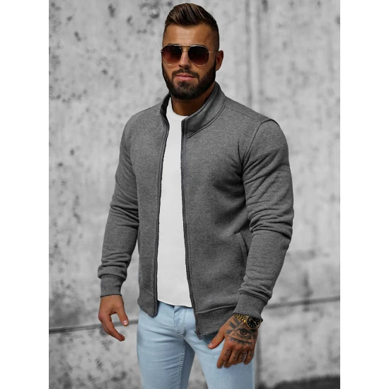 Tamsiai pilkas vyriškas džemperis Silon JS/2002