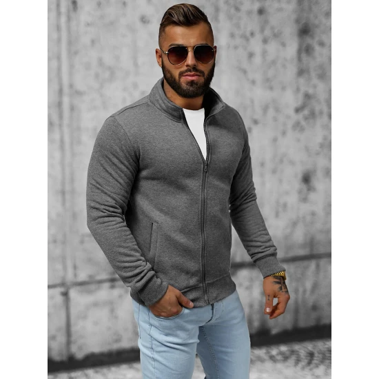 Tamsiai pilkas vyriškas džemperis Silon JS/2002