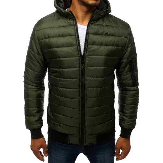 Vyriška pavasarinė - rudeninė striukė žalios spalvos Nosal JS/MY13