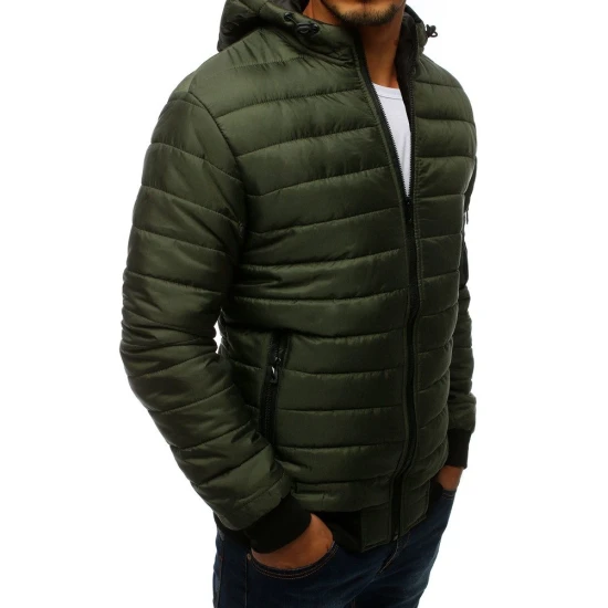 Vyriška pavasarinė - rudeninė striukė žalios spalvos Nosal JS/MY13