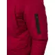 Bomber stiliaus žieminė bordo vyriška striukė Lemor JS/201901