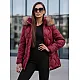 Moteriška bordo spalvos striukė Mona Moteriškos striukės