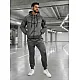 Dark grey men's set Jake Sports suits Premium