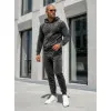 Grey men's velour set Silk JS/8C1169/29 Premium