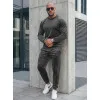 Pilkas veliūrinis komplektas Bill JS/8C1167/3 Premium