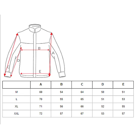 Raudona vyriška softshell striukė su gobtuvu Mokar JS/HM187/5