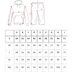 Juodas vyriškas komplektas su gobtuvu Agero