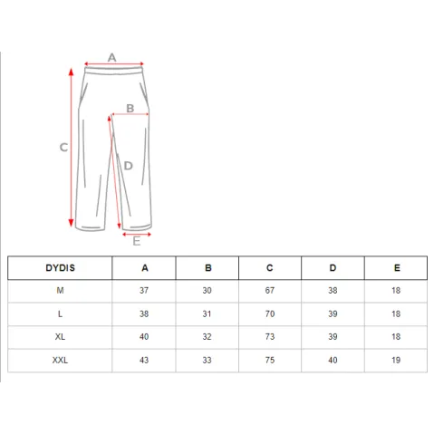 Black sports breeches for men Losil JS/XW07/3