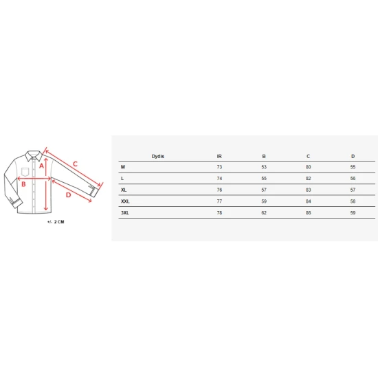 Vyriški balti marškiniai Sily DX2457