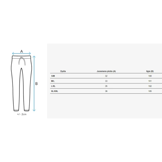 Sportinės meriškos kelnės Julia UY0823