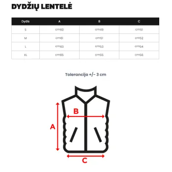 Moteriška tamsiai mėlyna liemenė Lite