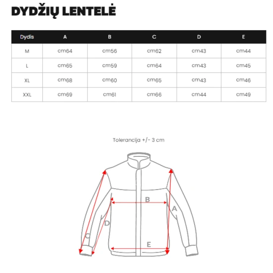 Vyriška tamsiai mėlyna striukė Route AK95