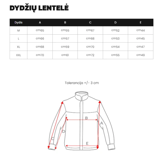 Vyriška juoda pavasarinė striukė Marko Vyriškos Striukės ir Paltai