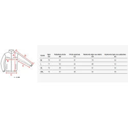 Vyriška tamsiai mėlyna striukė Serg