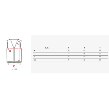 Vyriška mėlyna liemenė Novar TX4569