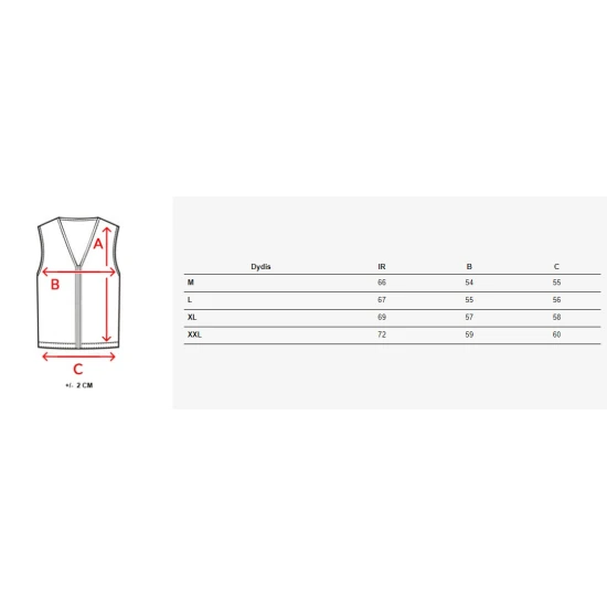 Vyriška mėlyna liemenė Novar TX4569