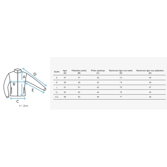 Moteriška rusva striukė Basik TY2563