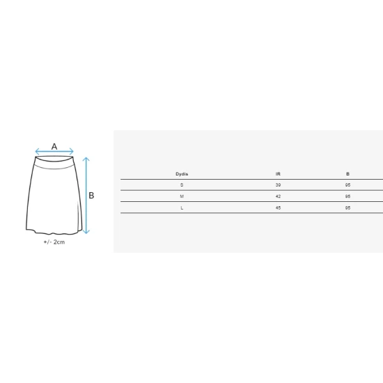 Moteriškas rusvas sijonas Pastella Sijonai