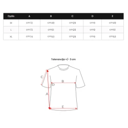 Vyriški juodi marškinėliai Icone
