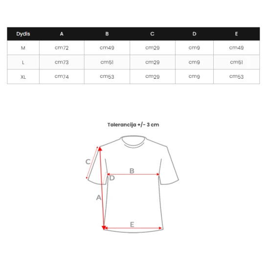 Vyriški juodi marškinėliai Icone O/T7579