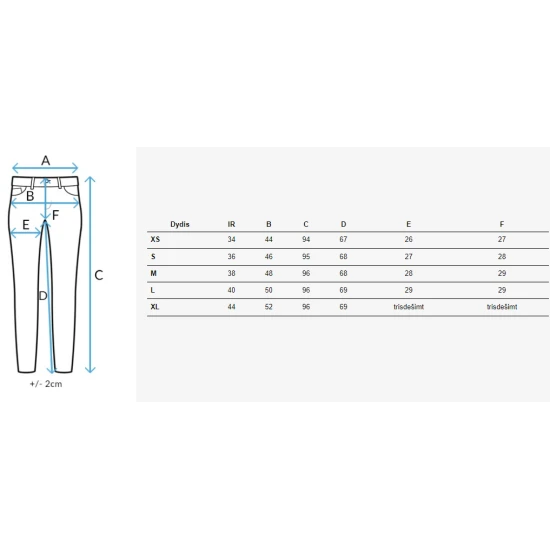 Moteriški juodi džinsai Itemo PK6565