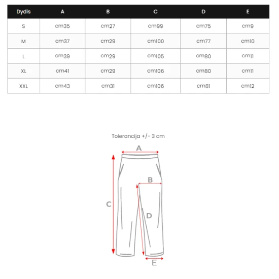 Moteriškos tamsiai mėlynos laisvalaikio kelnės Vytis JS/CK01