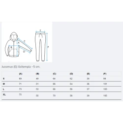 Vyriškas tamsiai mėlynas plonas komplektas Vytis
