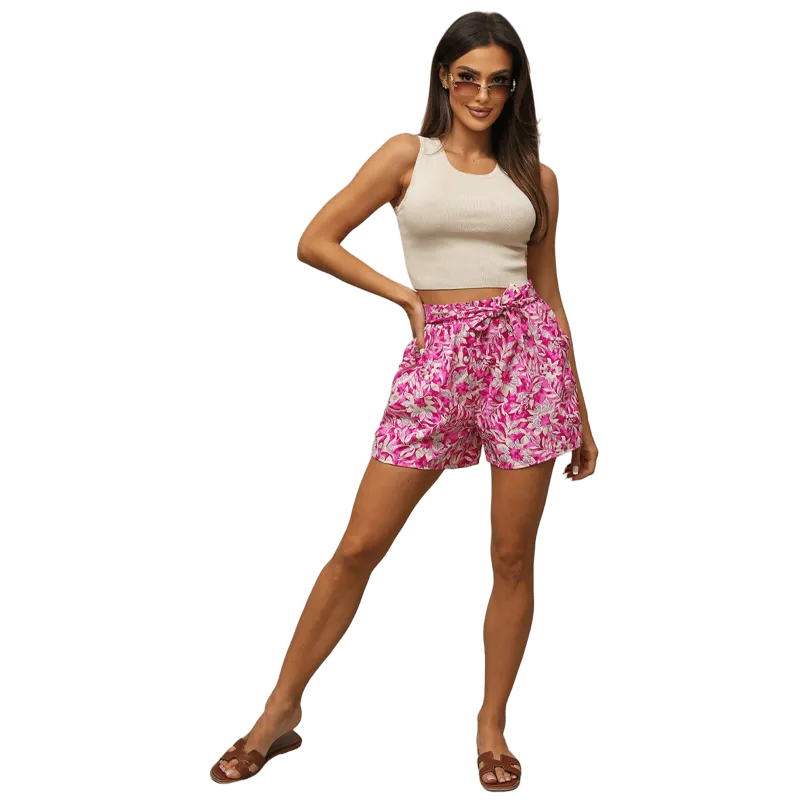 Women's red shorts Korin O/YH77935