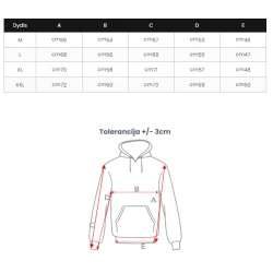 Vyriškas tamsiai pilkas džemperis Never give up