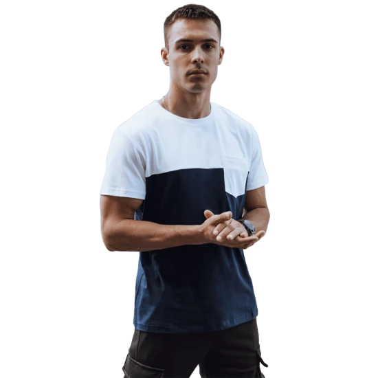 Vyriški mėlyni marškinėliai Fred RX5598