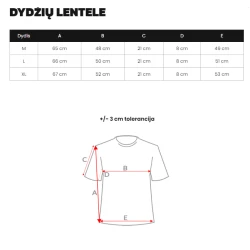 Vyriški baltai-juodi marškinėliai Icon