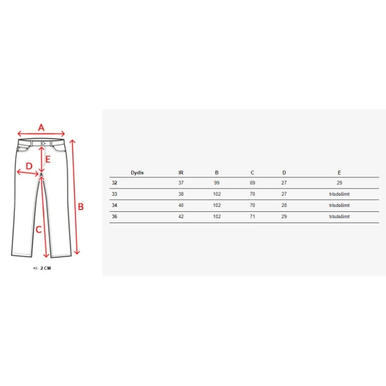 Vyriškos rusvos kelnės Noki UX4414