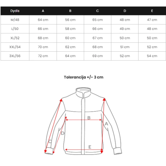 Vyriška juoda žieminė striukė Edi JS/31M5023/392Z