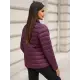 Bordo spalvos dygsniuota striukė Sofia