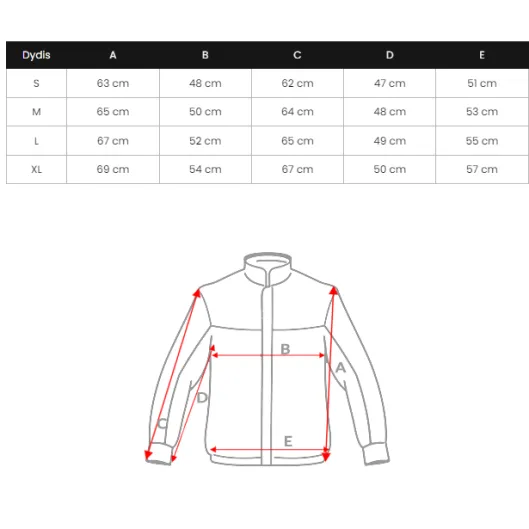 Balta moteriška striukė Jena Moteriškos striukės