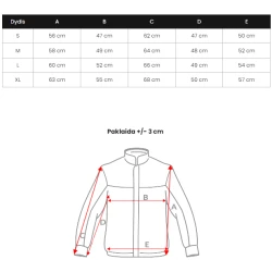 Tamsiai rožinė dygsniuota striukė Sofia
