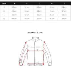 Moteriška juoda odinė striukė su baltu kailiuku Maria