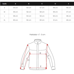 Rudos spalvos moteriška striukė Beni